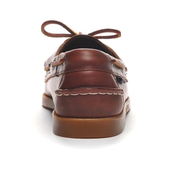 Portland Waxed Brown & Honey Vintage Sebago Docksides Women’s 7.5 - Picture 6 of 16